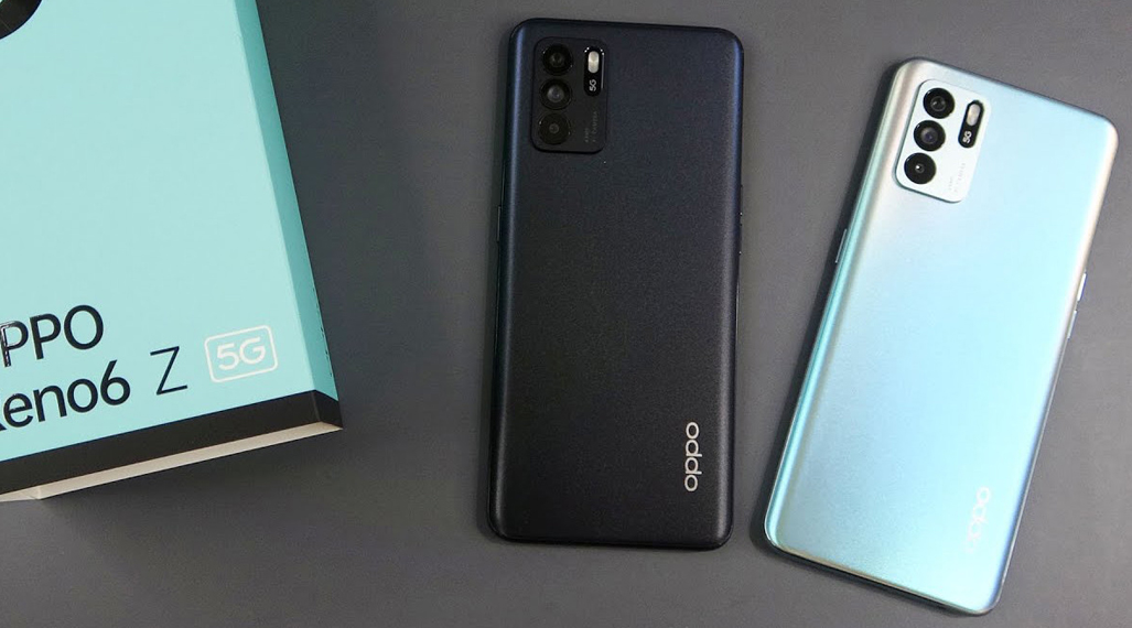 OPPO Reno6 Z 5G - Thiết kế mặt lưng đẹp mắt với 2 màu sắc đi kèm