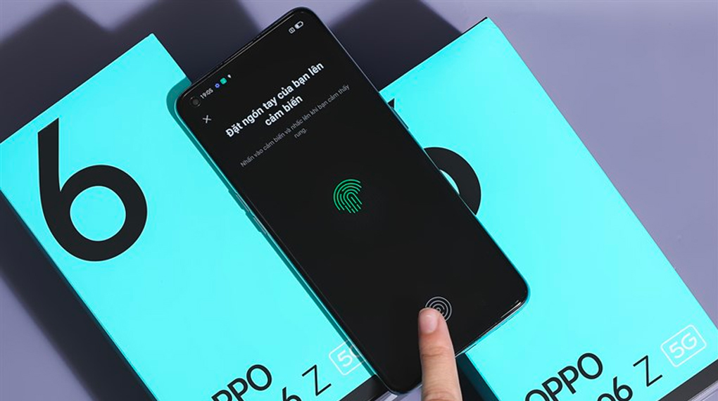 OPPO Reno6 Z 5G - Cảm biến vân tay dưới màn hình